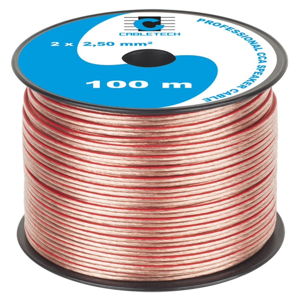 Cablu difuzor 2x2.5 transparent 100 m KAB0360