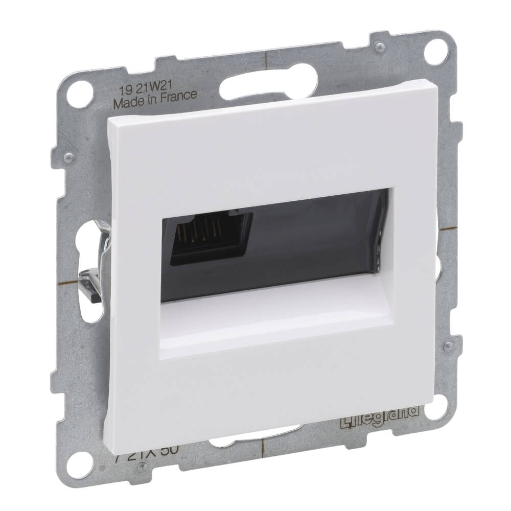 Priza UTP RJ45 alb Cat.5E LEGRAND Suno 721150