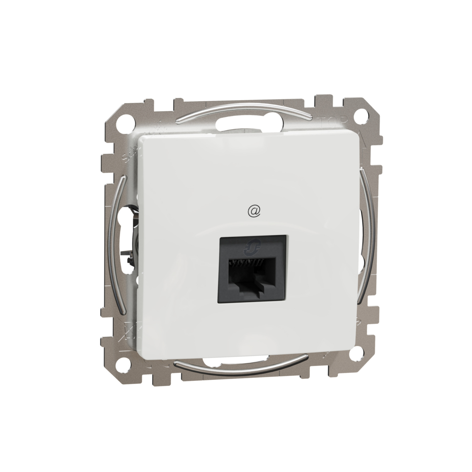 Priza simpla UTP RJ45 Cat.6 alb SCHNEIDER DESIGN SDD111461
