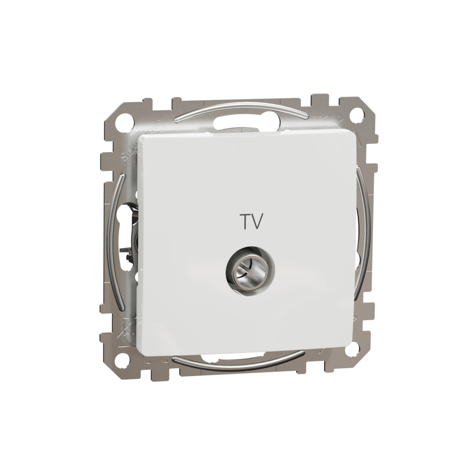 Priza TV intermediara 7dB alb SCHNEIDER DESIGN SDD111474