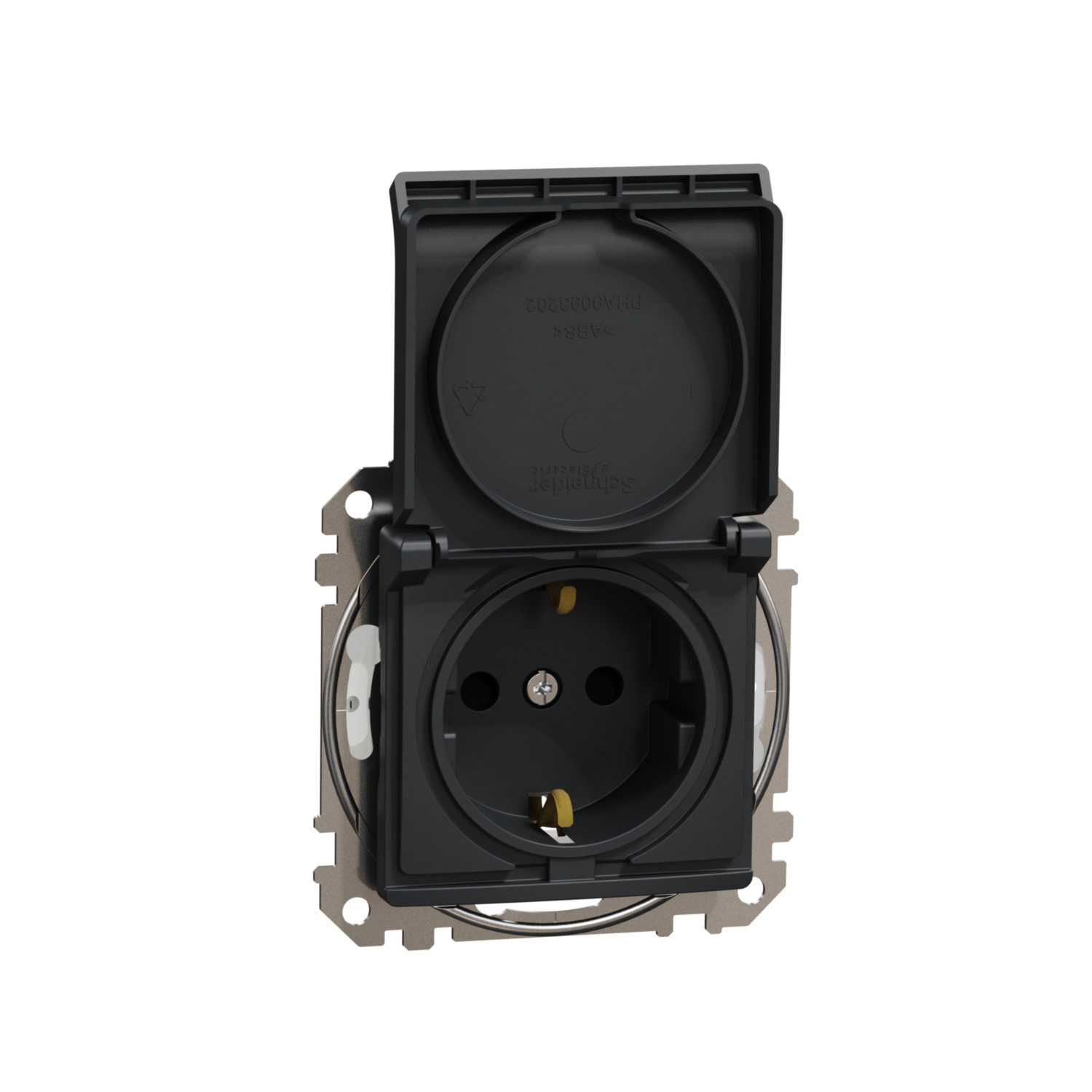Priza simpla cap. 16A IP44 antr. SCHNEIDER DESIGN SDD214023