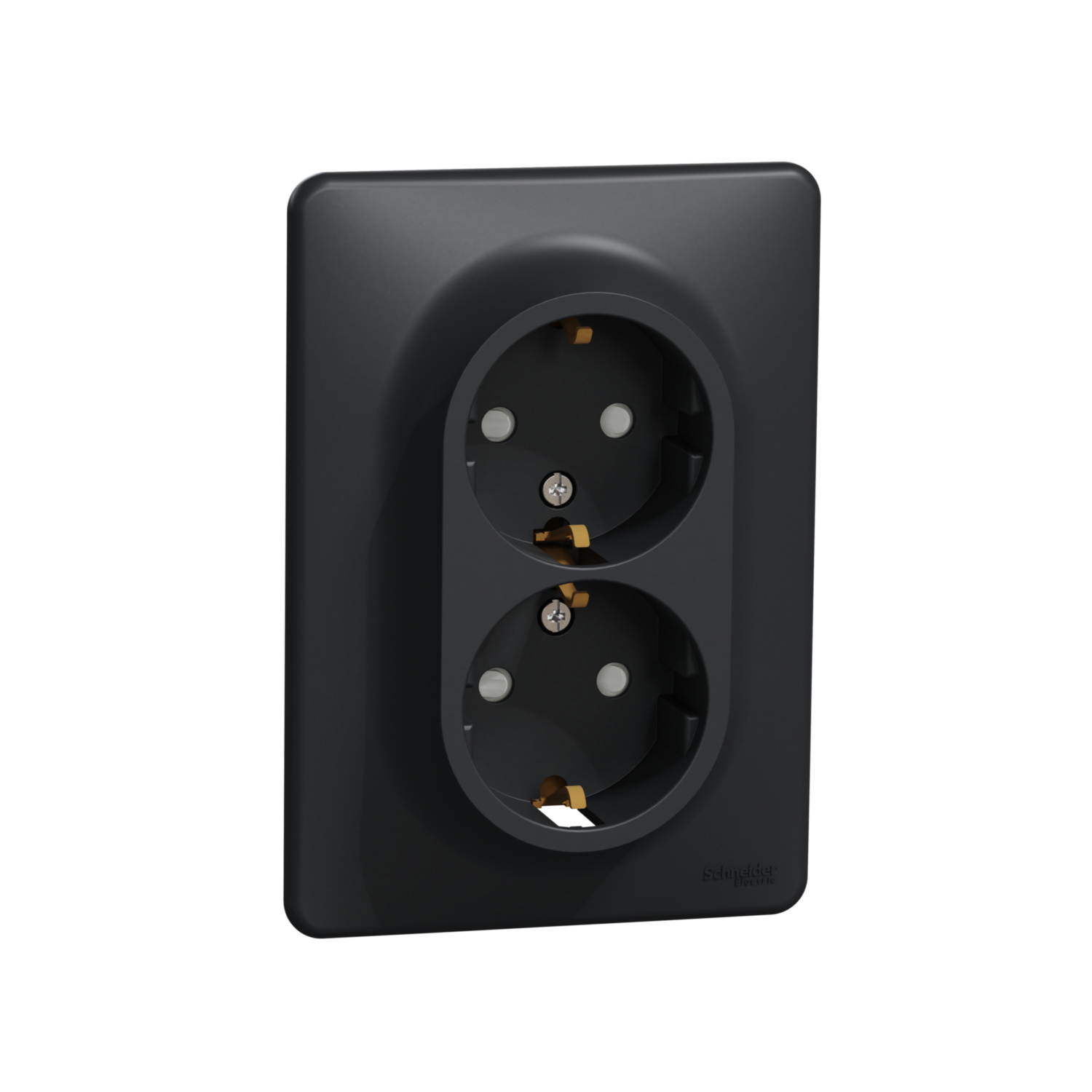 Priza dubla monob. 2P+E 16A antr. SCHNEIDER DESIGN SDD314221