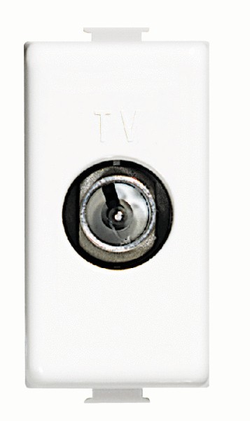 Priza TV trecere mod. 1M alb BTICINO Matix AM5202P14