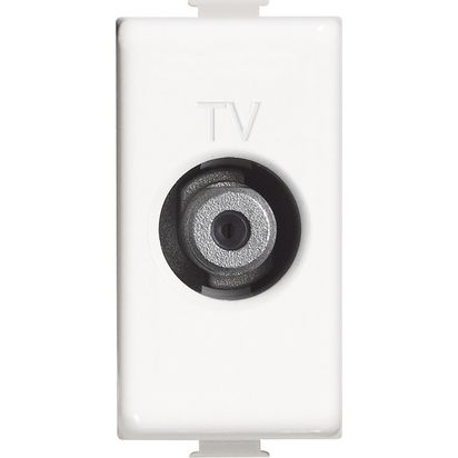 Priza TV SAT tip F 1M alb Bticino MATIX AM5202F