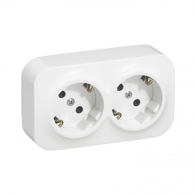 Priza dubla prot. copii PT IP21 16A LEGRAND Forix 782423