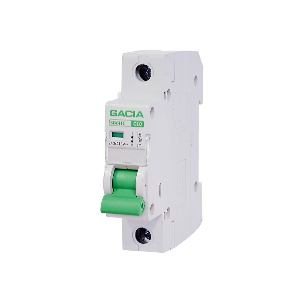 Disjunctor 1P C6 4.5kA GACIA SB6HC-1C6
