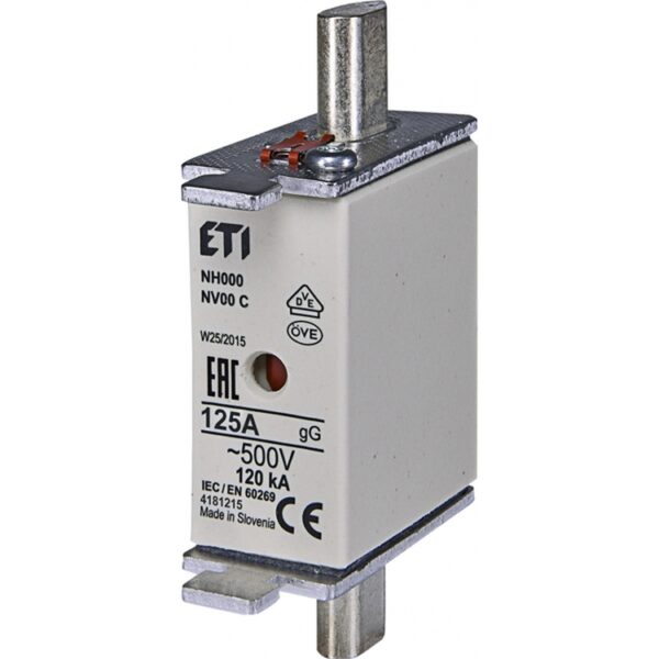 Siguranta MPR NV00 125A 500V ETI 4182215