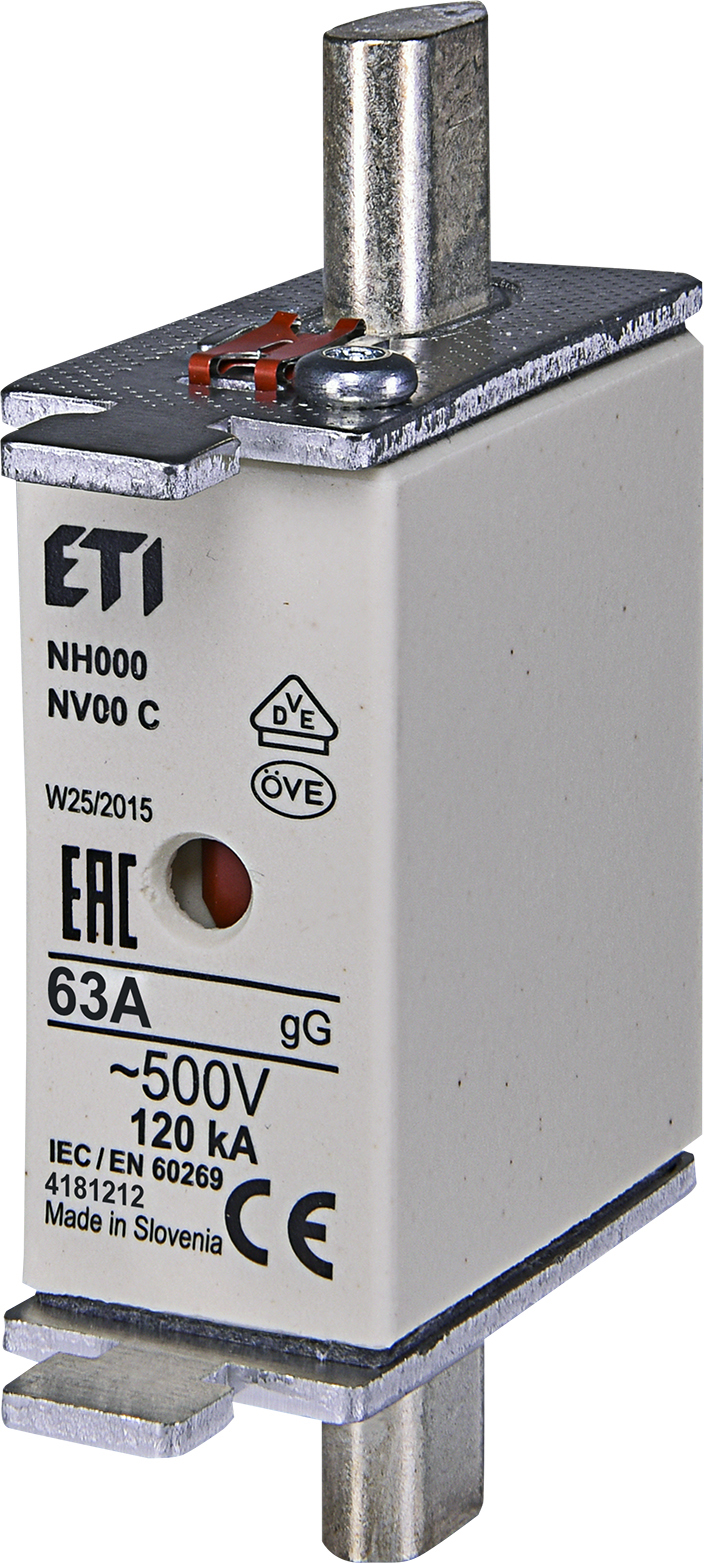 Siguranta MPR NV000 63A 500V ETI 4181212