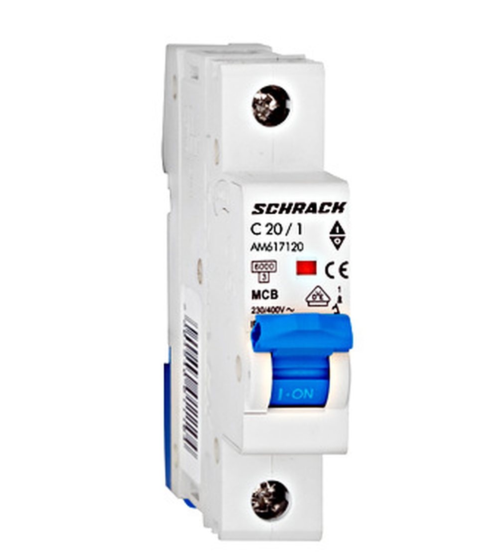 Disjunctor 1P 20C 6kA SCHRACK AM617120