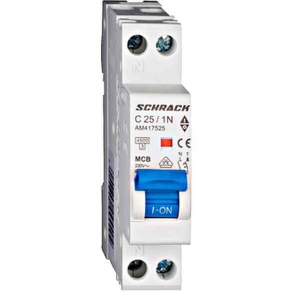 Disjunctor 1P+N 25C 4.5kA SCHRACK AM417525