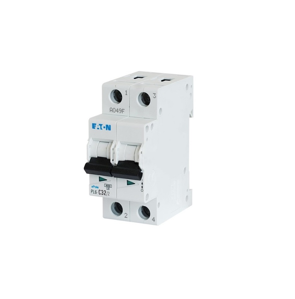 Disjunctor 2P C32 6kA PL6-C32/2 EATON 286570