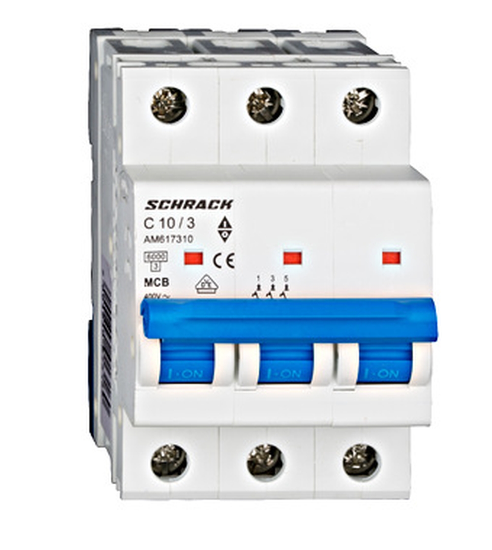 Disjunctor 3P 10C 6kA SCHRACK AM617310