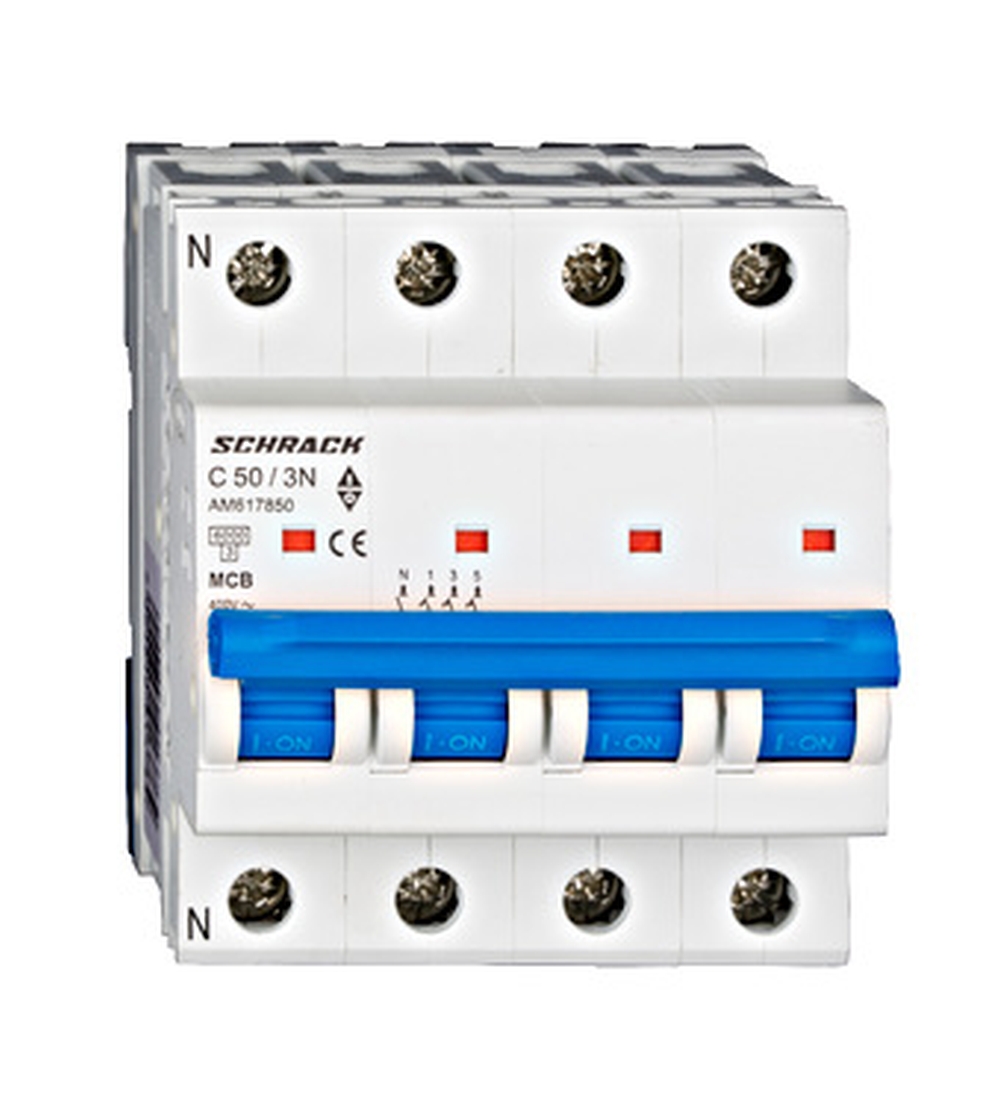 Disjunctor 3P+N 50C 6kA SCHRACK AM617850