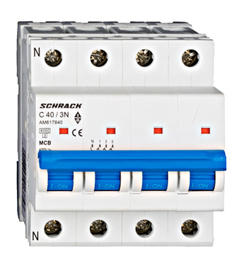 Disjunctor 3P+N 40C 6kA SCHRACK AM617840