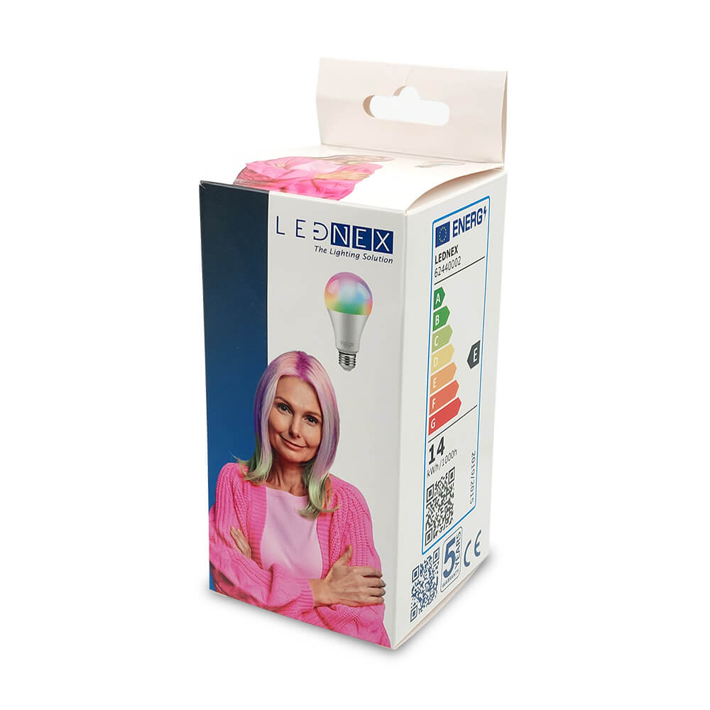 Bec LED SMART E27 14W RGBW LEDNEX