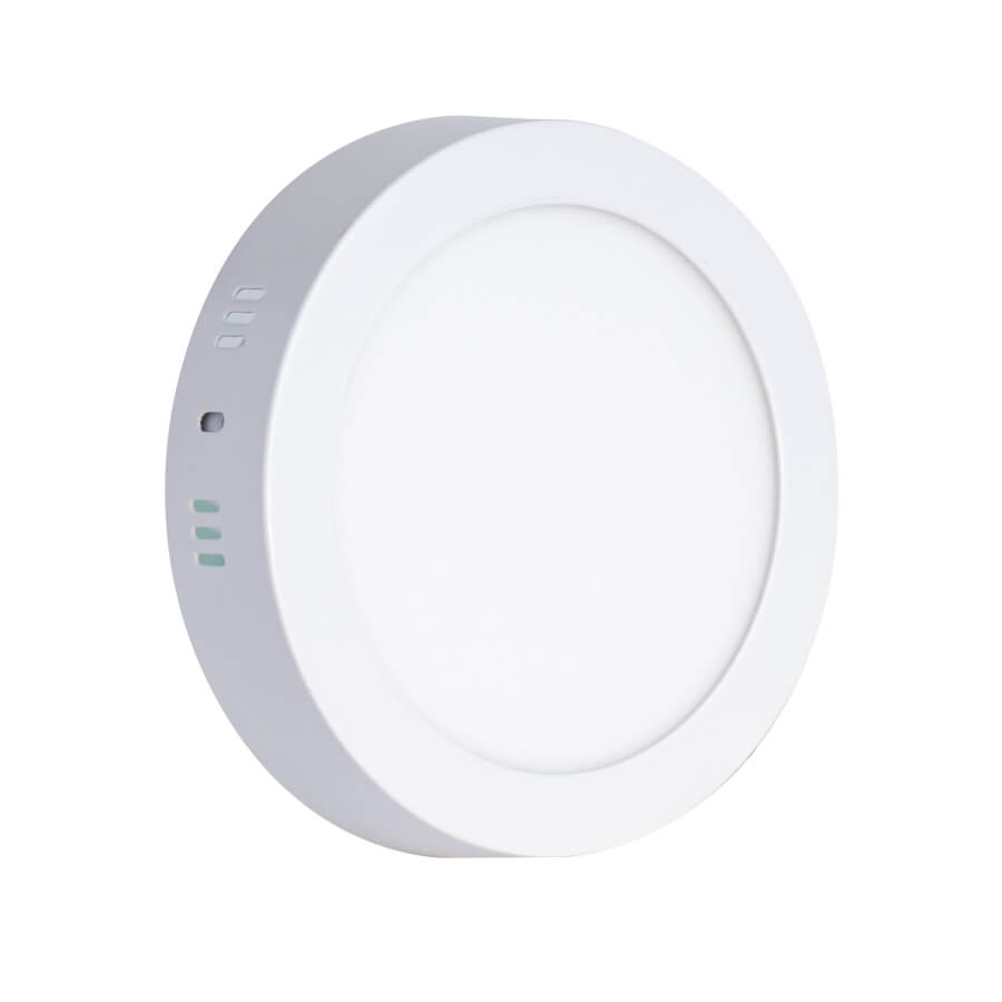 Panou LED rotund aparent 22cm 18W 6500K LEDNEX