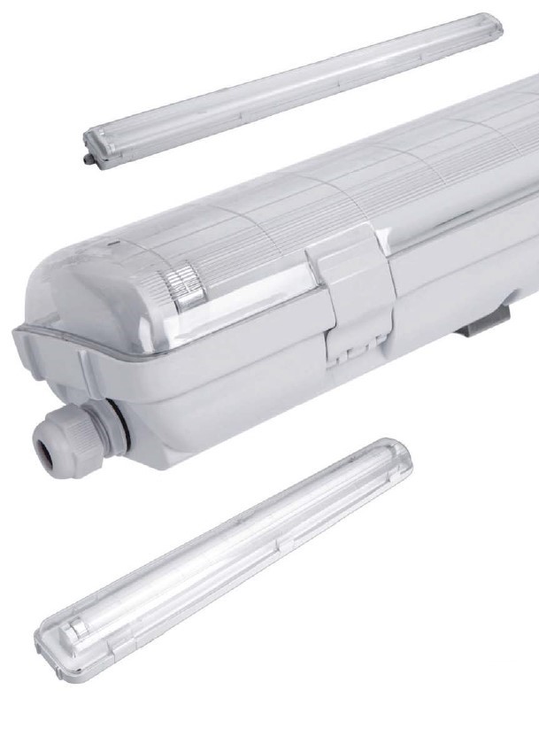 Corp iluminat pentru 1 tub LED 1.2m IP65 LEDNEX