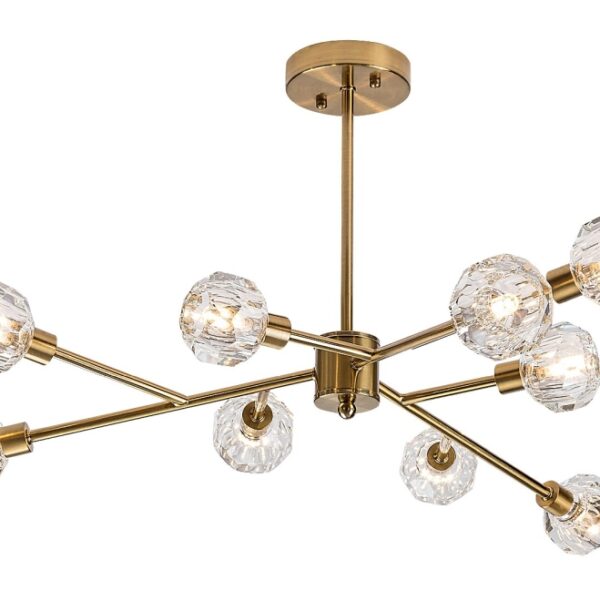 Candelabru G9 9x5W auriu Kassia RABALUX 5395