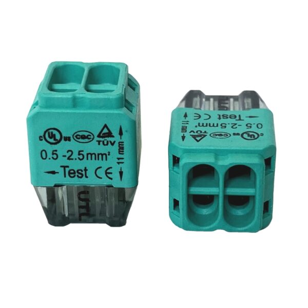 Clema de conexiune verde 4P 0.5-2.5mmp UTL UC424