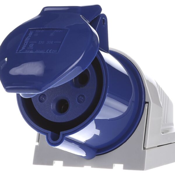 Priza indus. 3P monofazat IP44 PT 32A 230V WALTHER 130306