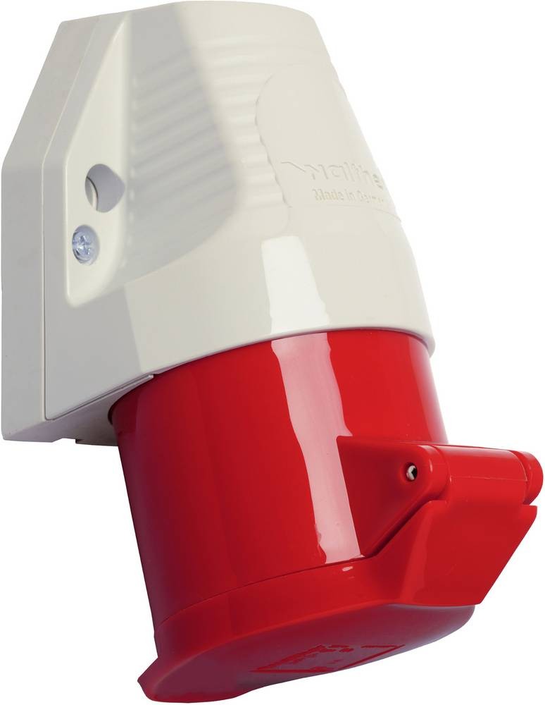 Priza indus. 5P trifazat IP44 PT 63A 400V WALTHER 160