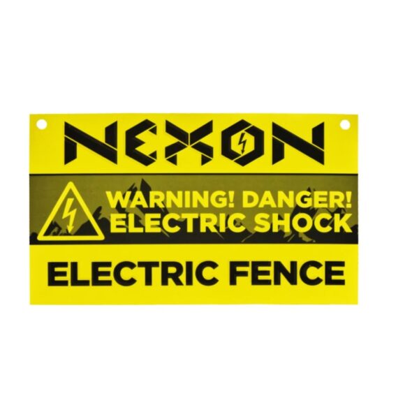 Placuta de avertizare gard electric NEXON AVT01