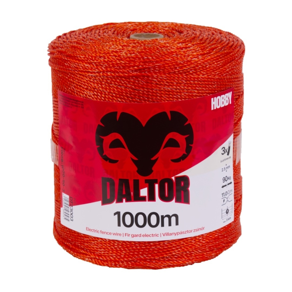 Fir gard electric 1000m 90kg 3lite NEXON DALTOR HOBBY