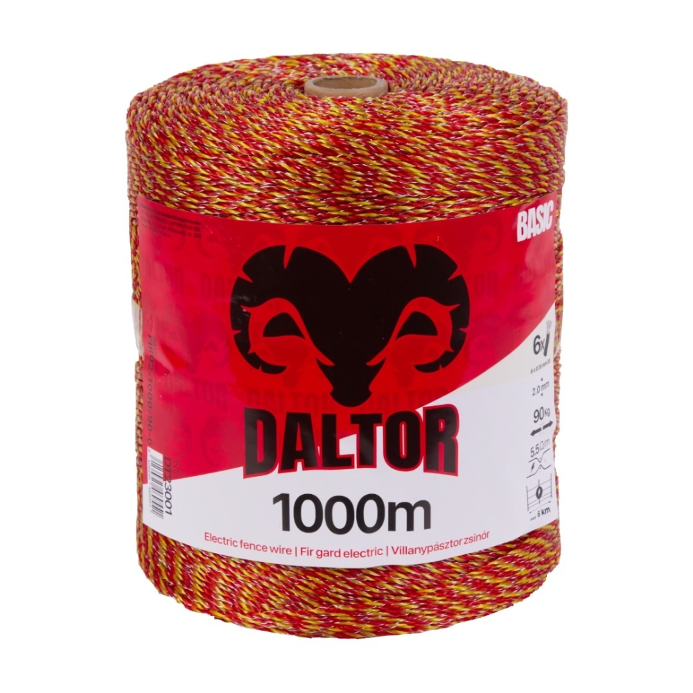Fir gard electric 1000m 90kg 6lite NEXON DALTOR BASIC