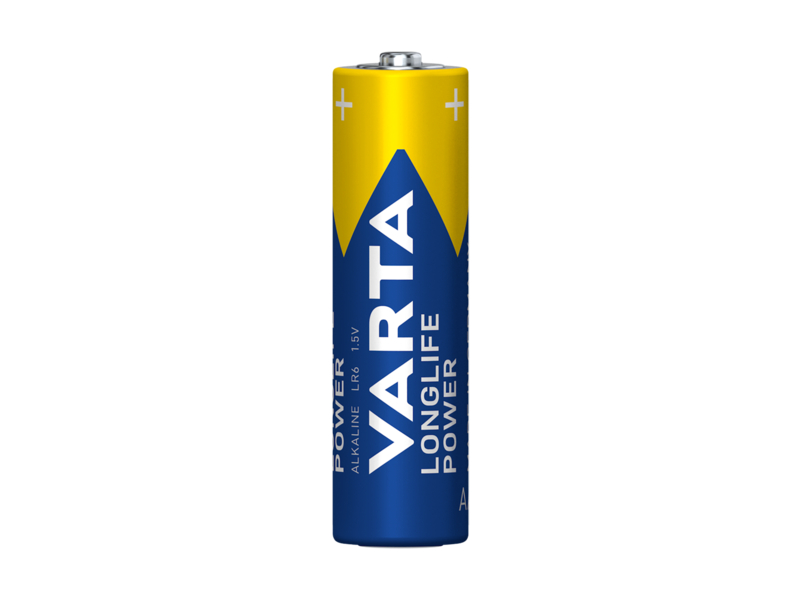 Set 2 baterii alcalina AA R6 VARTA LongLife Power