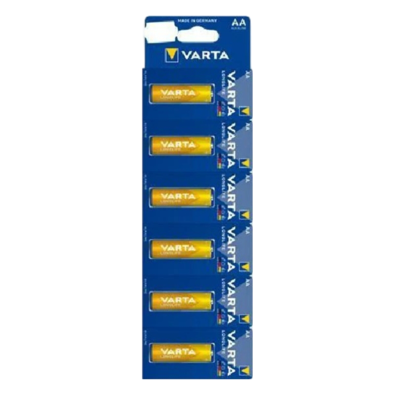 Baterie alcalina LongLife power AA (LR6) B6 (6buc) VARTA