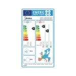 Aparat de aer conditionat Midea Xtreme Fresh MSAGBU-12HRFN8-MOX133-12HFN8 Inverter 12000 BTU, Wi-fi, Gear Shift, filtrare dubla si lampa UV, Intelligent Dusting Switch, Follow Me - imagine 4