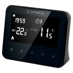Termostat programabil, Wireless, RF, Wi-Fi, Ermetiq TA-WT20W, 868MHz, 2.4GHz, Display LCD, functie fereastra deschisa, Negru - imagine 2
