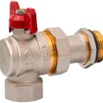 Robinet coltar cu racord olandez 1"MF